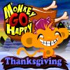 Monkey GO Happy Thanksgiving